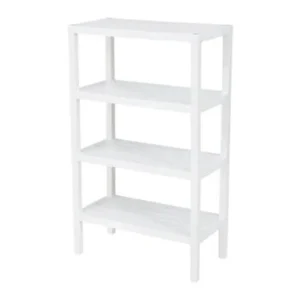HomePro Stacko 4-Tier Shelving Unit Brick (WHITE)