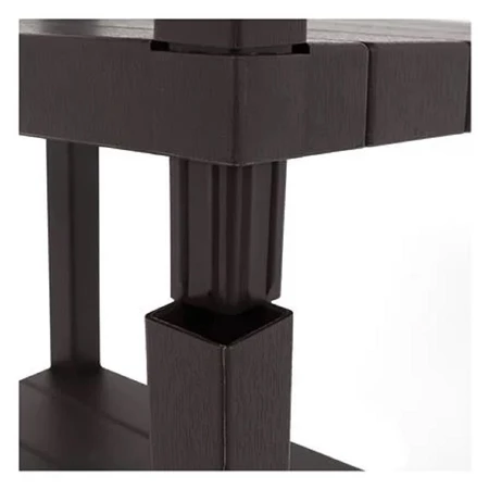 HomePro Stacko 4-Tier Shelving Unit Brick (BROWN) - Image 3