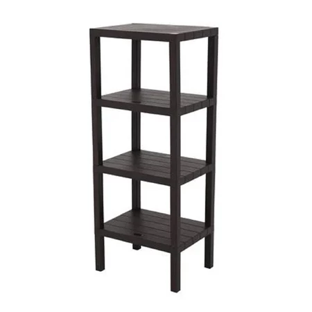 HomePro Stacko 4-Tier Shelving Unit Brick (BROWN)
