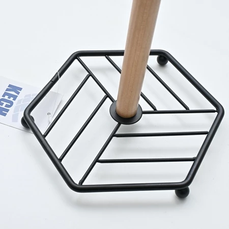 HomePro Kech Tissue Stand Square Wood - Image 2