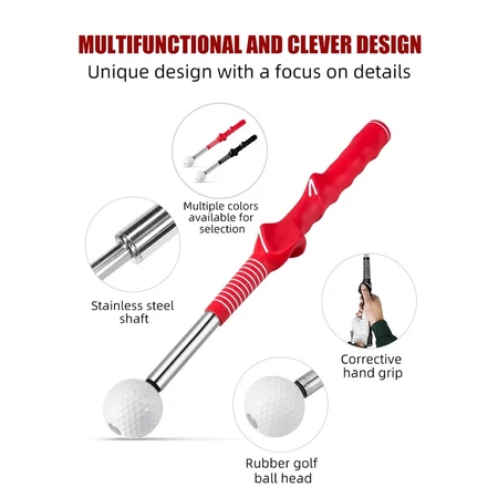PGM portable telescopic right handed golf swing tempo trainer golf swing practice - Image 2