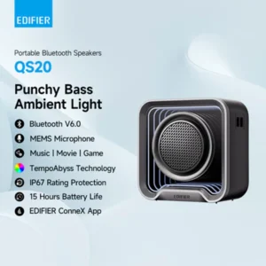 Edifier QS20 Portable Bluetooth Stereo Pairing Speaker works