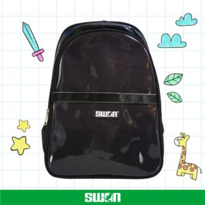 Swan Shine Primar (XL) School Bag -Black