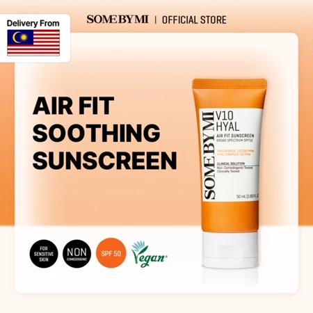 SOME BY MI V10 Hyal Air Fit Sunscreen 50ml Broad Spectrum SPF 50+