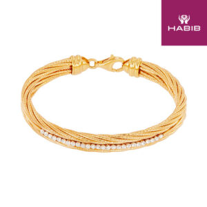 Oro Italia 916 Yellow Gold Bangle GB93630225 (YW) - BI
