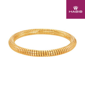 Oro Italia 916 Yellow Gold Bangle GB93780225(4Y)
