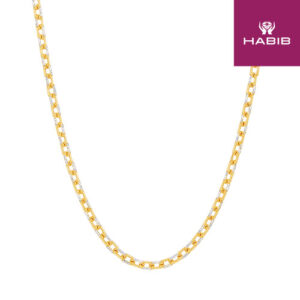 Oro Italia 916 Yellow Gold Necklace GC31120224(YW)