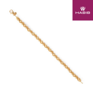 Oro Italia 916 Yellow Gold Bracelet GW3349