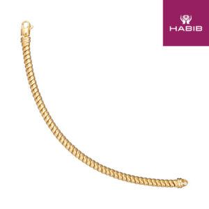 Oro Italia 916 Yellow Gold Bracelet GW3374