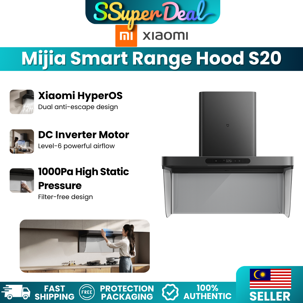 Xiaomi Mijia Smart Range Hood S20 Dual anti-leak