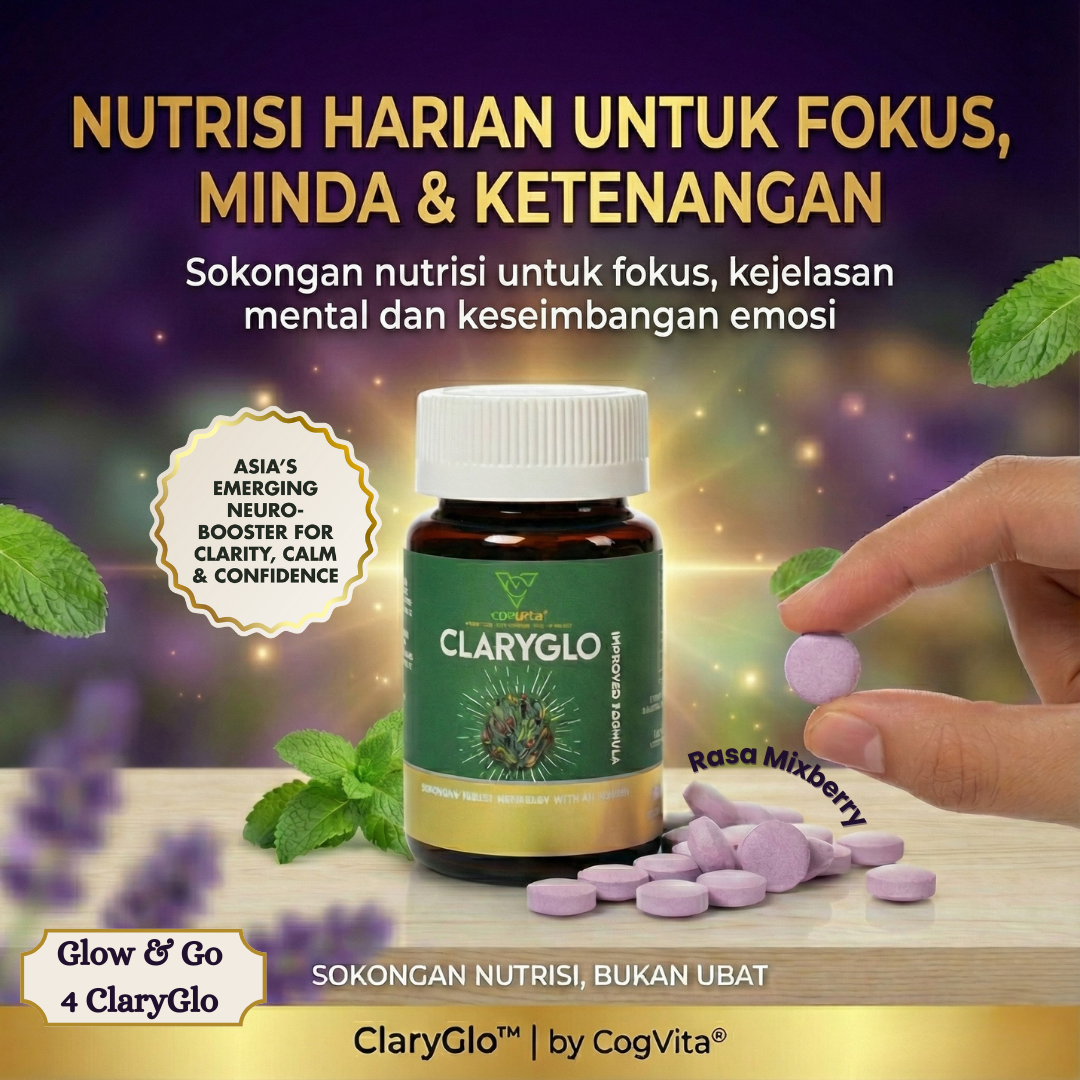 GLOW & GO: MINDA SIHAT 4 BULAN