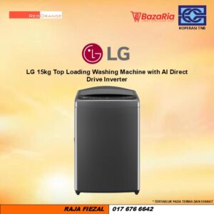 [RO] LG 15kg Top Loading Washing Machine with AI Direct Drive Inverter