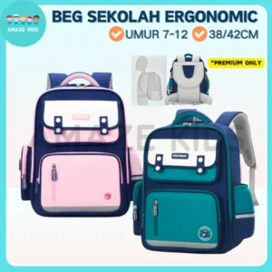 AMAZEKIDS School Bag Korean Style Kids Backpack (Premium)