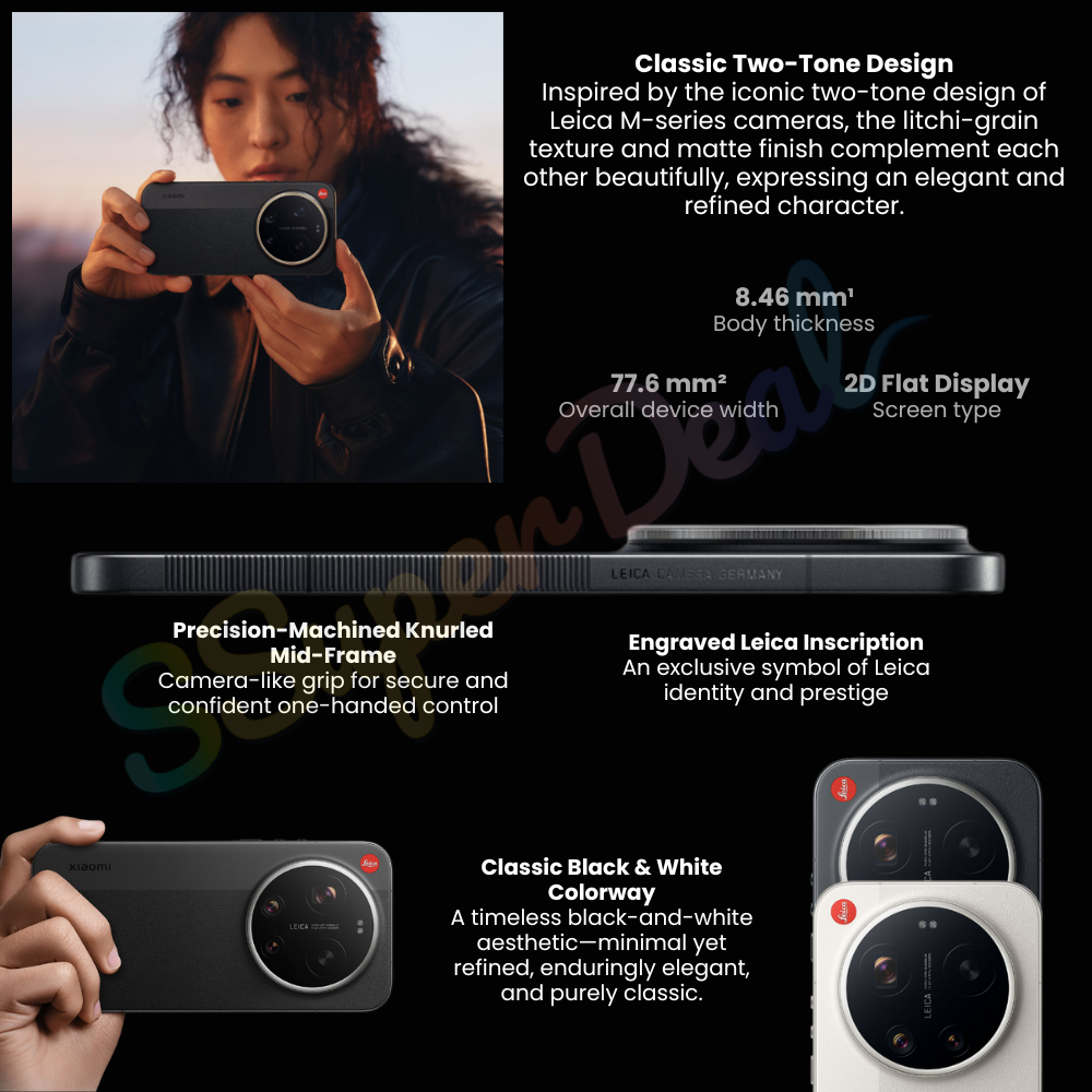 (Pre-order)Xiaomi 17 Ultra Leica Master Zoom Ring Leica 1-Inch Light & Shadow Master(Black 16GB+512GB) - Image 3