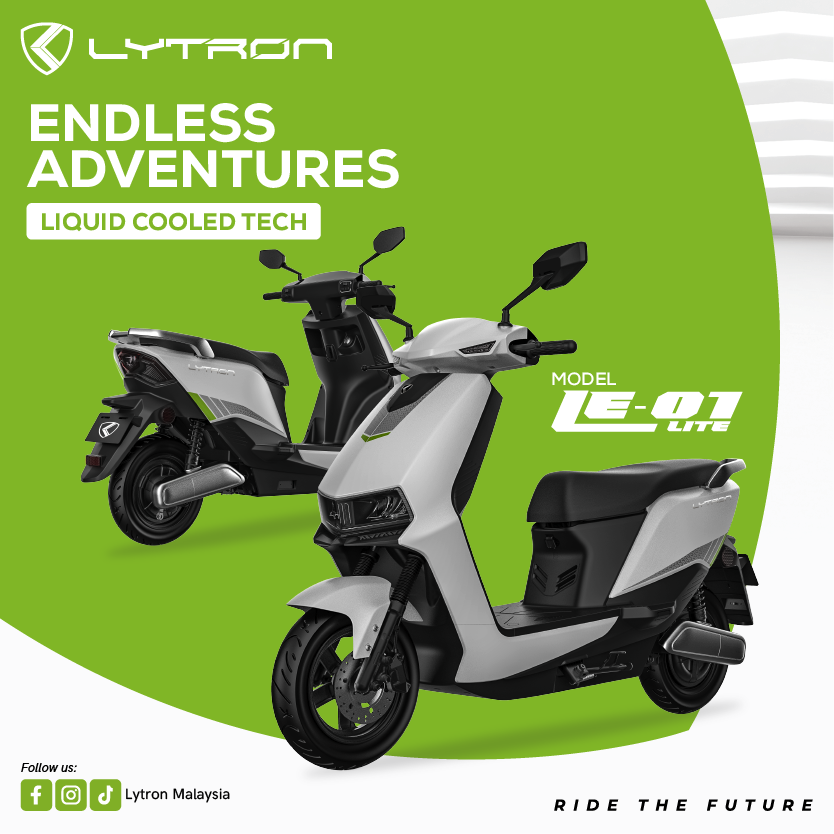 Lytron LE-01 Lite (Standard Spec) Local Assembly | 2 Years Battery Warranty