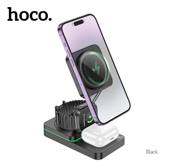 CQ10 Consuelo Folding 3-in-1 Wireless Fast Charger - Image 5