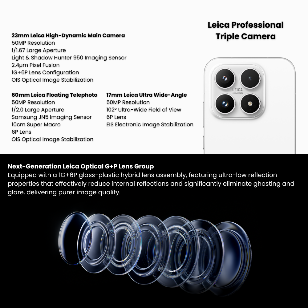 (Pre-order)Xiaomi 17 Fast Charging 7000mAh 6.3″ Compact Size Leica Professional Triple Camera Low-Power Super Sunlight Display(Blue 16 + 512GB) - Image 7