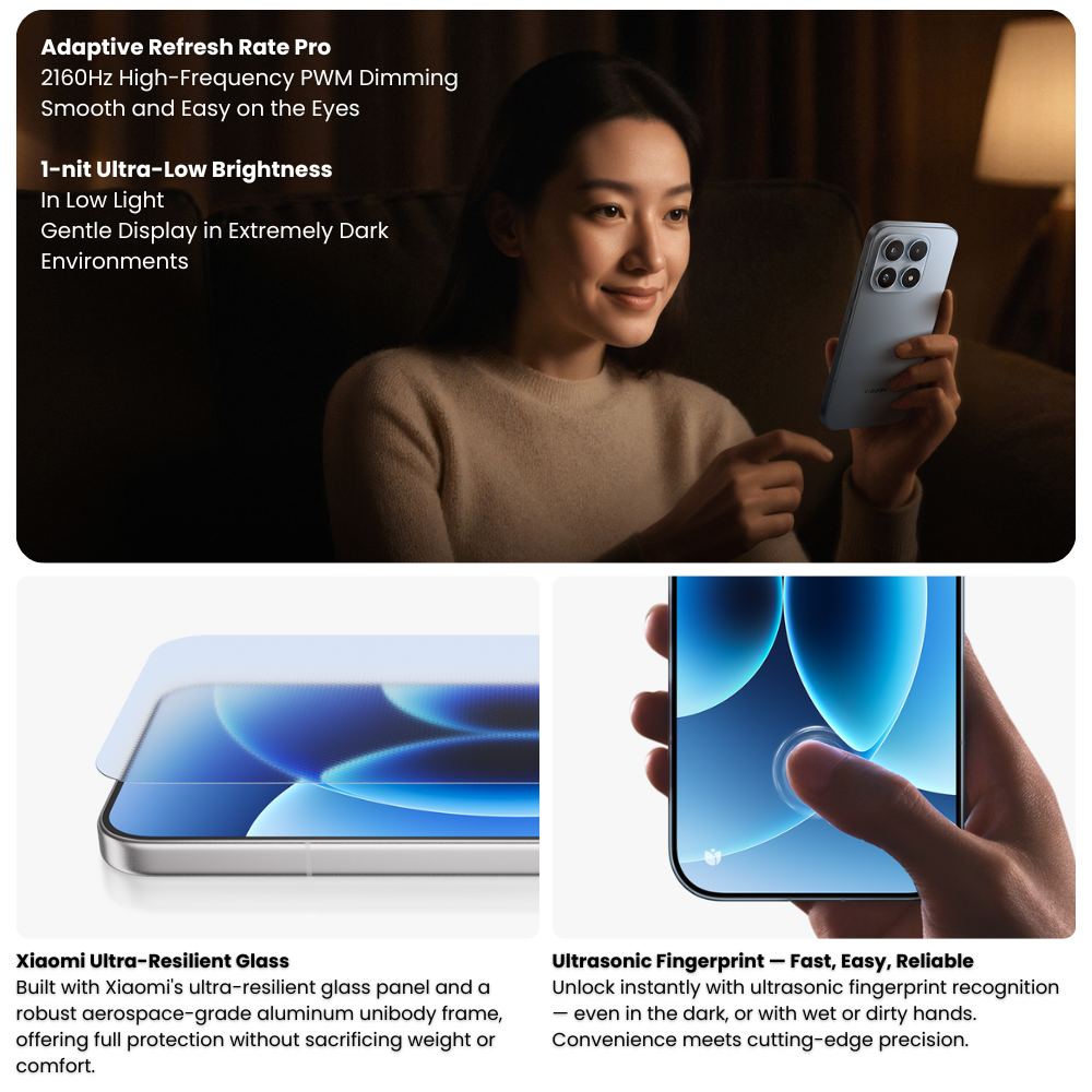 (Pre-order)Xiaomi 17 Fast Charging 7000mAh 6.3″ Compact Size Leica Professional Triple Camera Low-Power Super Sunlight Display(Blue 16 + 512GB) - Image 4