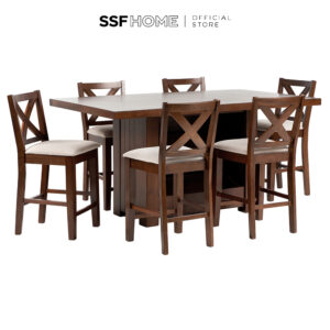 SSFHOME - Dinihari Dining Set with Storage (6 Seater)