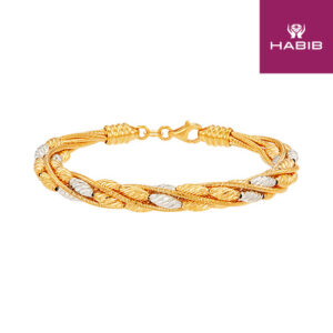 Oro Italia 916 Yellow Gold Bangle GB92420624(YW)