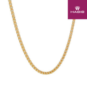 Oro Italia 916 Yellow Gold Necklace GC31751024(3YW)