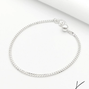 S925 Silver Machine Bracelet/Gelang Rantai Tangan Mesin Original