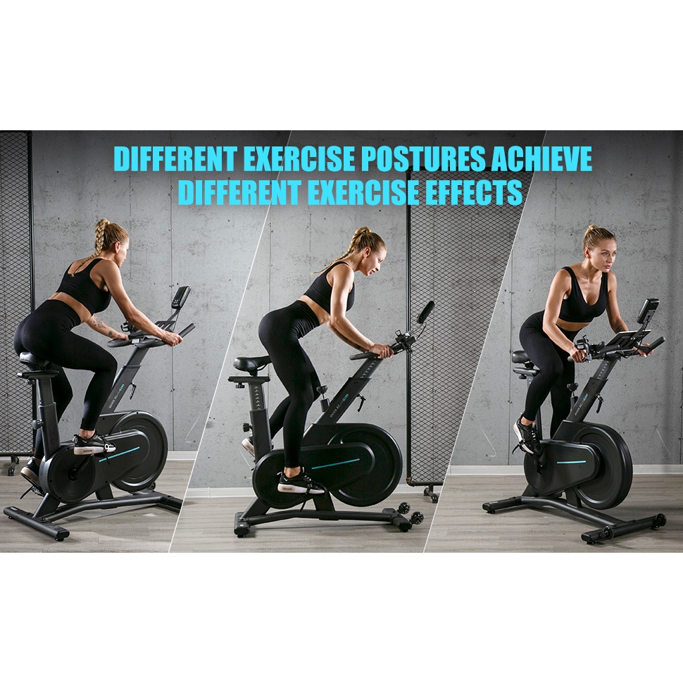 OVICX Q200 Stationary Spin Bike with Magnetic Resistance Exercise Bikes Indoor Cycling Bike (Bluetooth) - Image 3