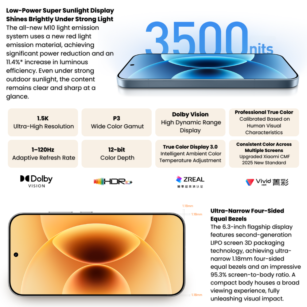 (Pre-order)Xiaomi 17 Fast Charging 7000mAh 6.3″ Compact Size Leica Professional Triple Camera Low-Power Super Sunlight Display(Blue 16 + 512GB) - Image 5