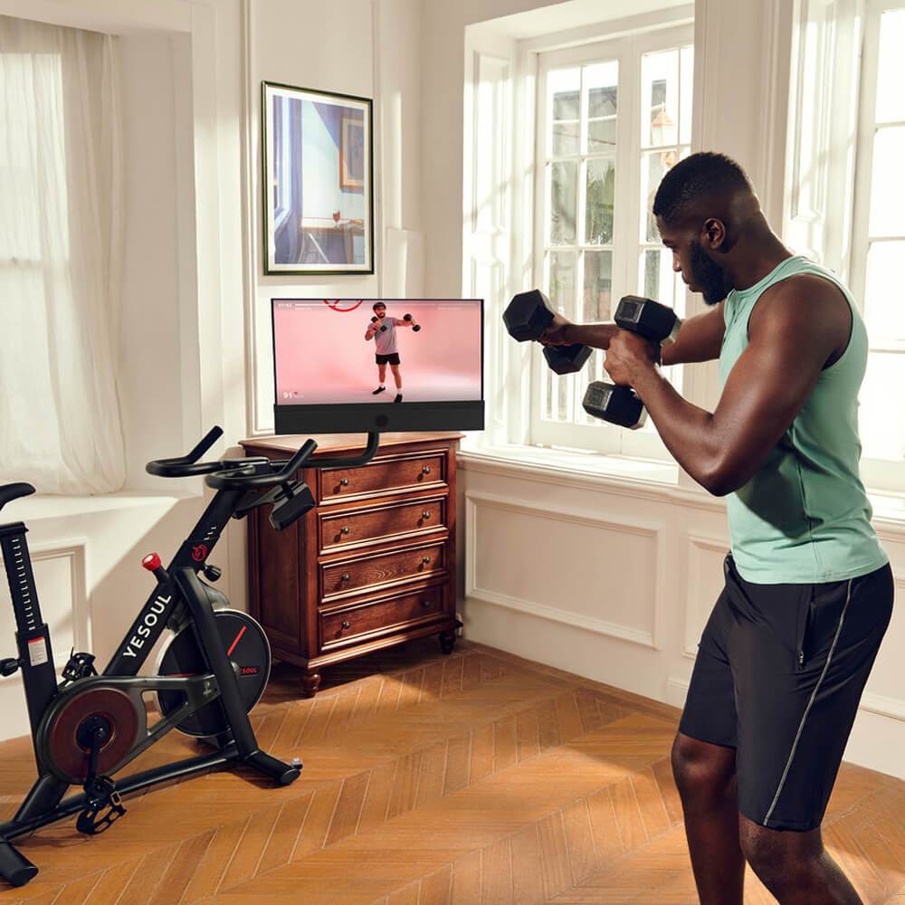 Yesoul G1M Plus Indoor Home Trainer Fitness Bike (Bike + Screen) - Image 9