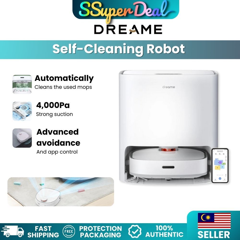 Dreame Bot W10 Self-Cleaning Robot Vacuum And Mop