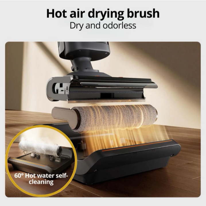Xiaomi Mijia Wireless Floor Scrubber 3 Pro Wet & Dry Vacuum Cleaner - Image 4