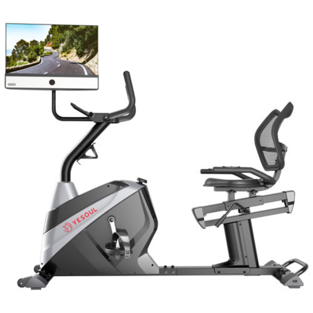 Yesoul J1 PLUS-T Recumbent Bike with 21.5" Smart Screen - Image 6