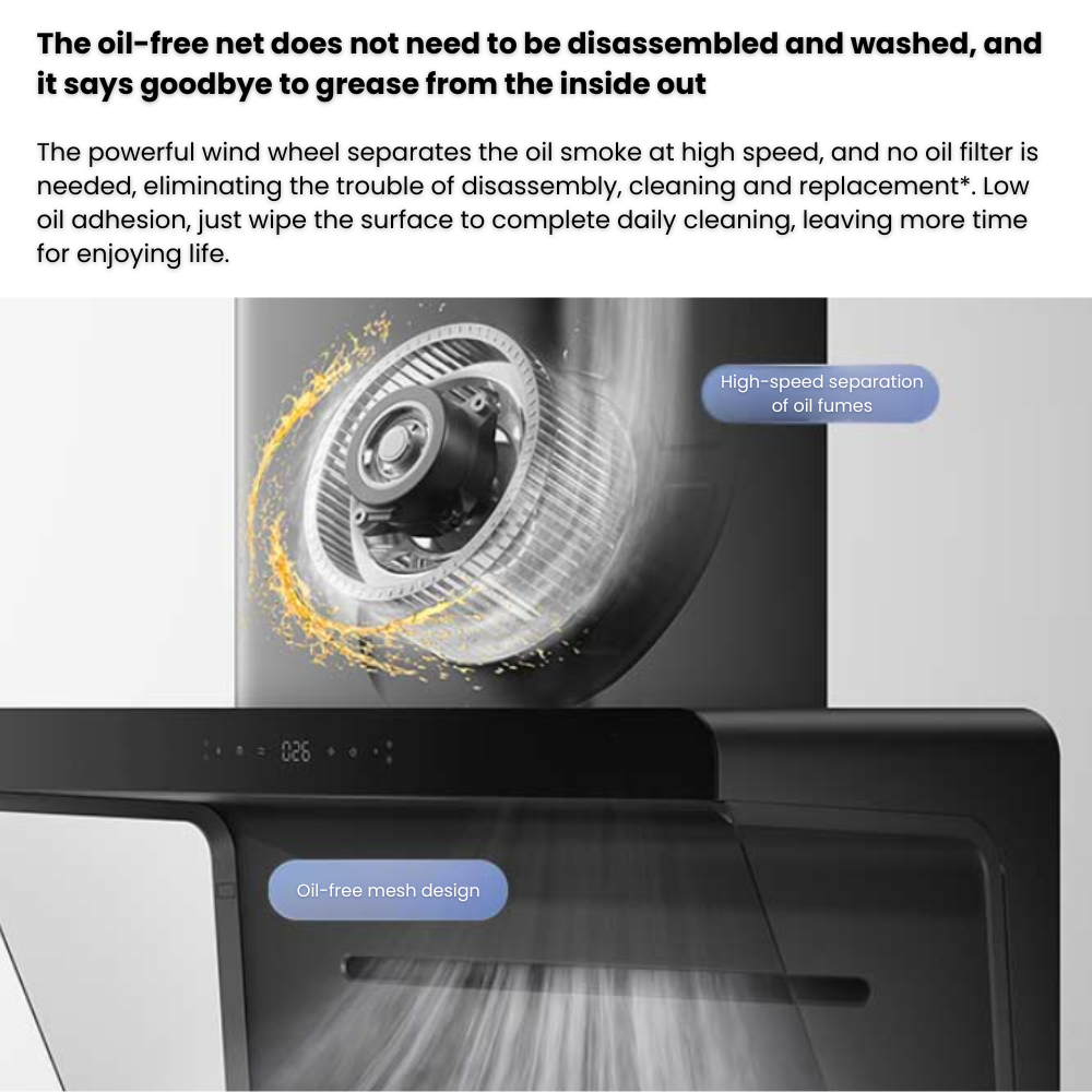 Xiaomi Mijia Smart Smoke Hood Purifier S1 - Image 7
