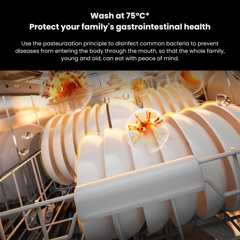 Xiaomi Mijia Smart Embedded Dishwasher 13 Sets S2 - Image 7