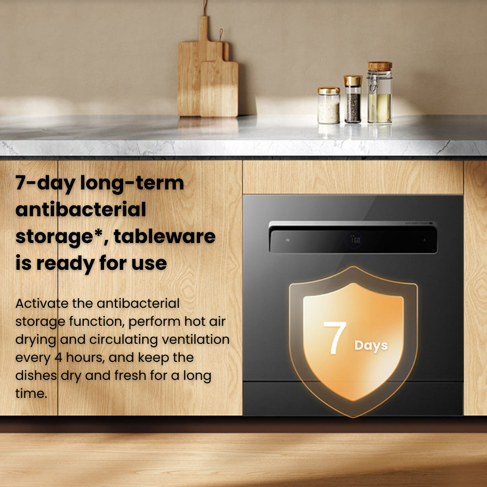 Xiaomi Mijia Smart Embedded Dishwasher 13 Sets S2 - Image 8
