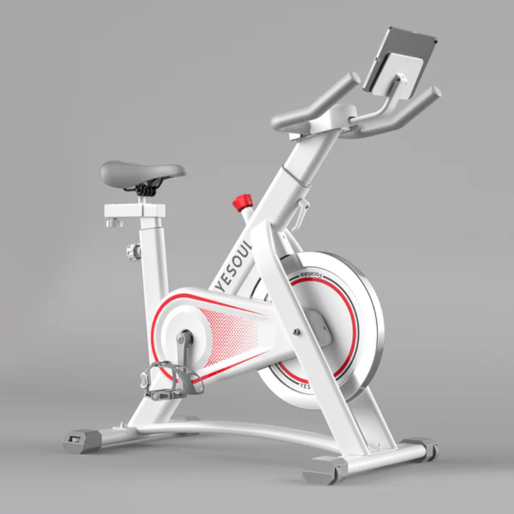 YESOUL A1 Indoor Exercise Bike Rated Max.loaded 120kg (White) - Image 5