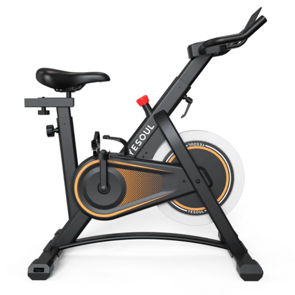 YESOUL A1 Indoor Exercise Bike Rated Max.loaded 120kg (White) - Image 7