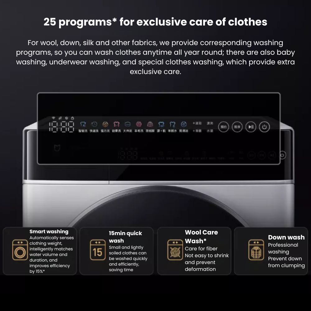 Xiaomi Mijia Direct Drive Drum Washing Machine - Image 8