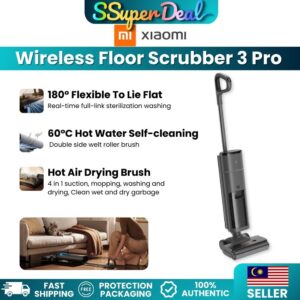 Xiaomi Mijia Wireless Floor Scrubber 3 Pro Wet & Dry Vacuum Cleaner