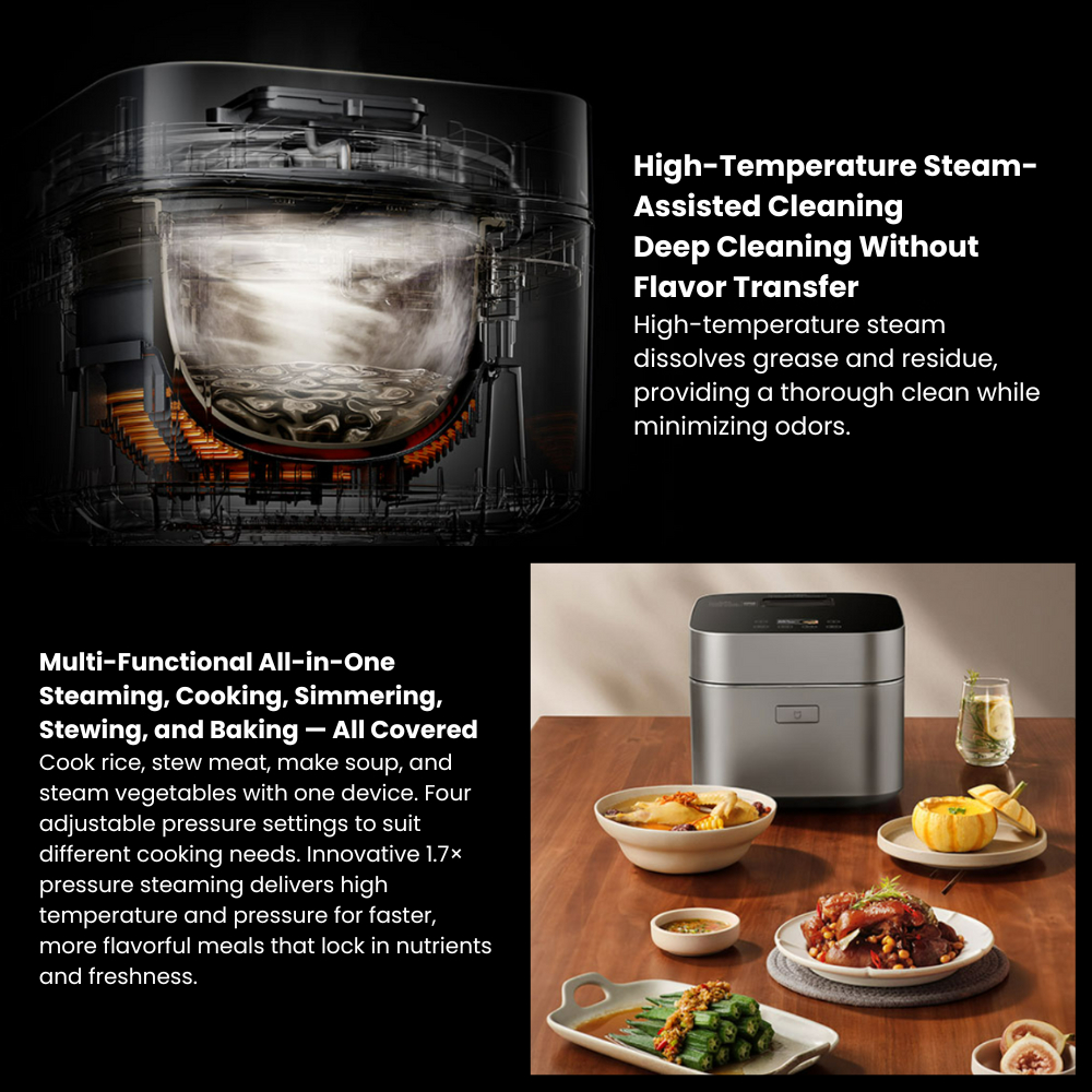(Pre-order)Xiaomi Mijia Smart Variable Pressure IH Rice Cooker 4L - Image 8