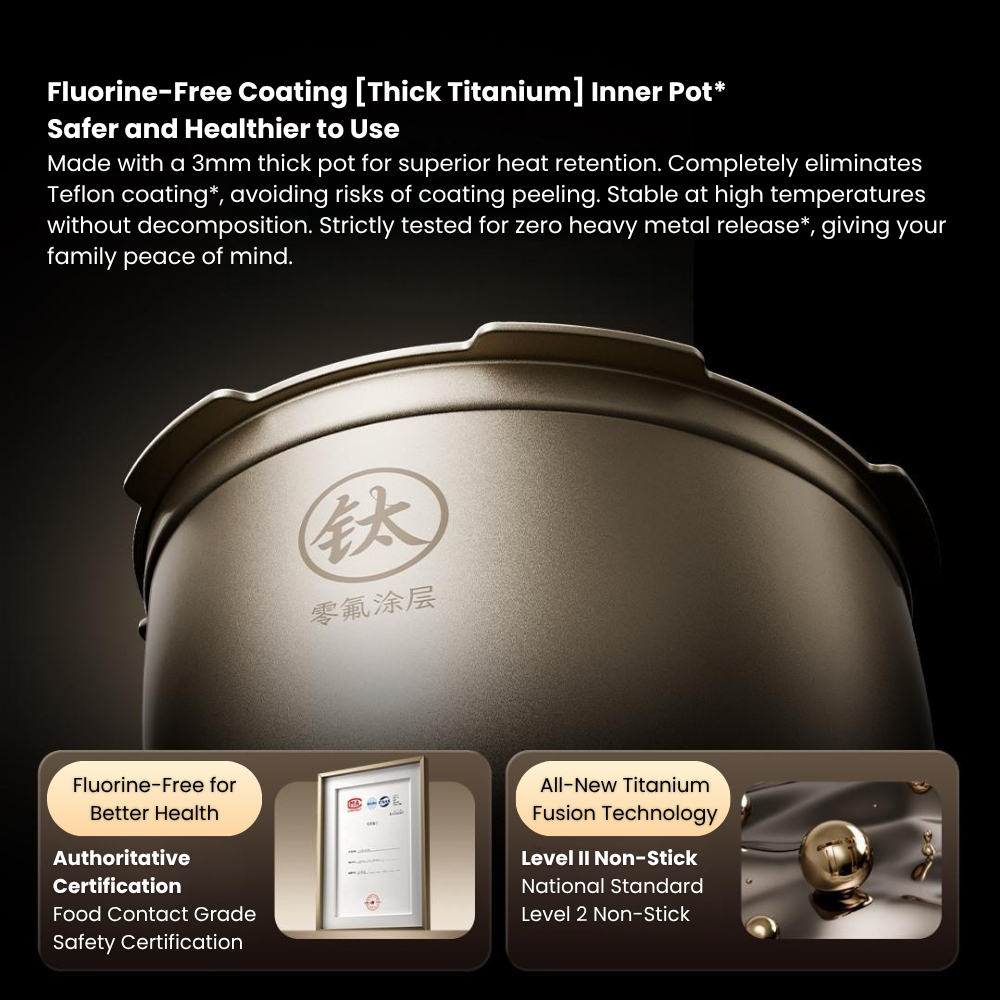 (Pre-order)Xiaomi Mijia Smart Variable Pressure IH Rice Cooker 4L - Image 5
