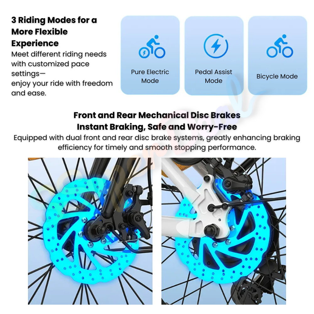 Baicycle U8 PRO Electric Bicycle - Image 6
