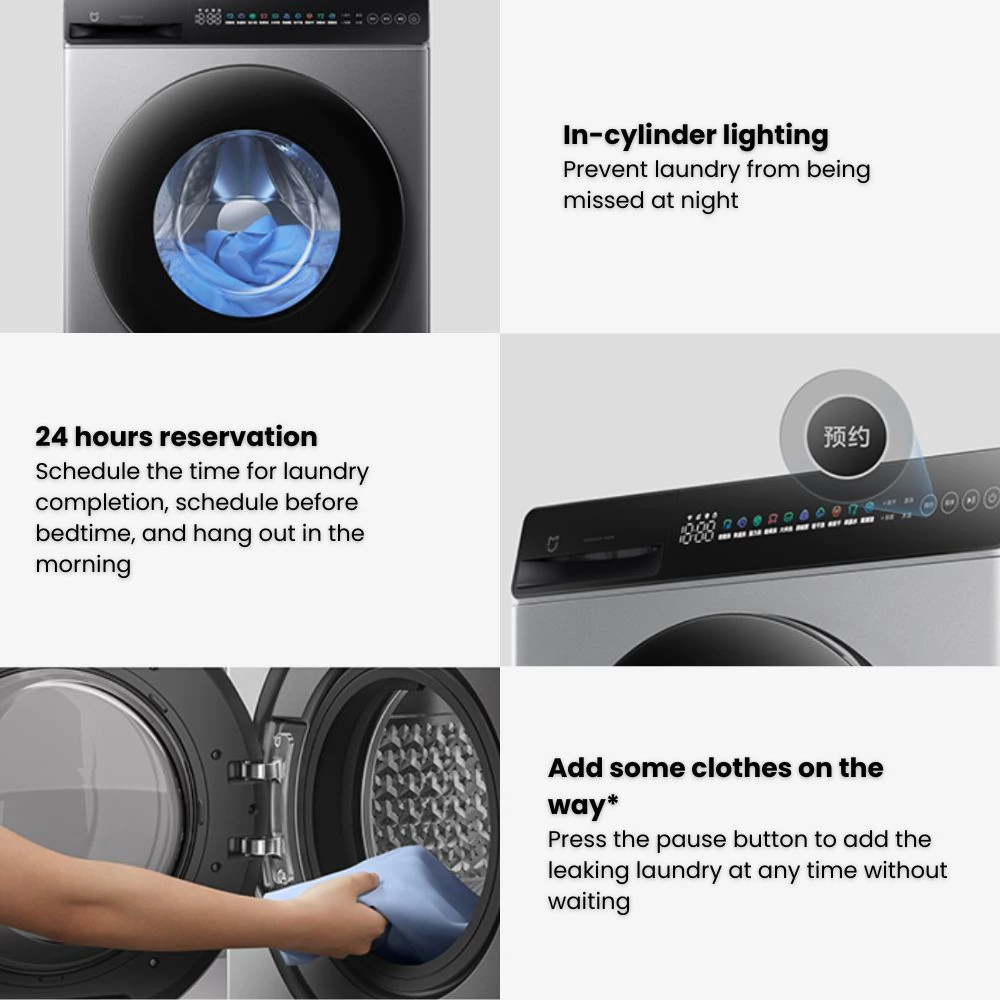 Xiaomi Smart Washing Machine Washer & Dryer 10kg - Image 6