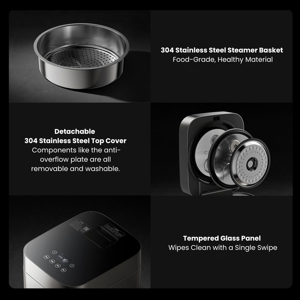 (Pre-order)Xiaomi Mijia Smart Variable Pressure IH Rice Cooker 4L - Image 9