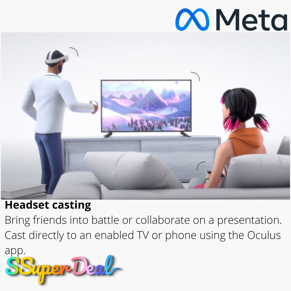 (Pre-order)Meta Quest 3 512GB - Imej 3