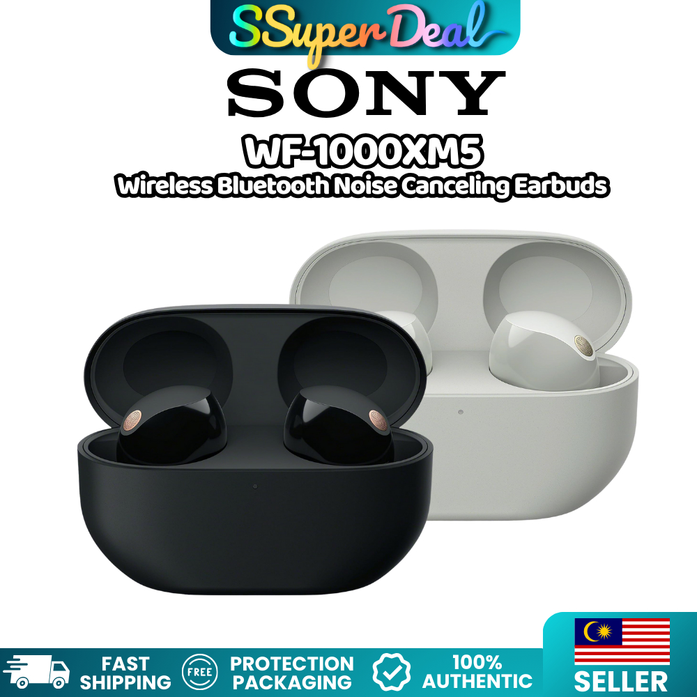 (Pre-order)Sony WF-1000XM5 Wireless Noise Cancelling Headphones(Black)