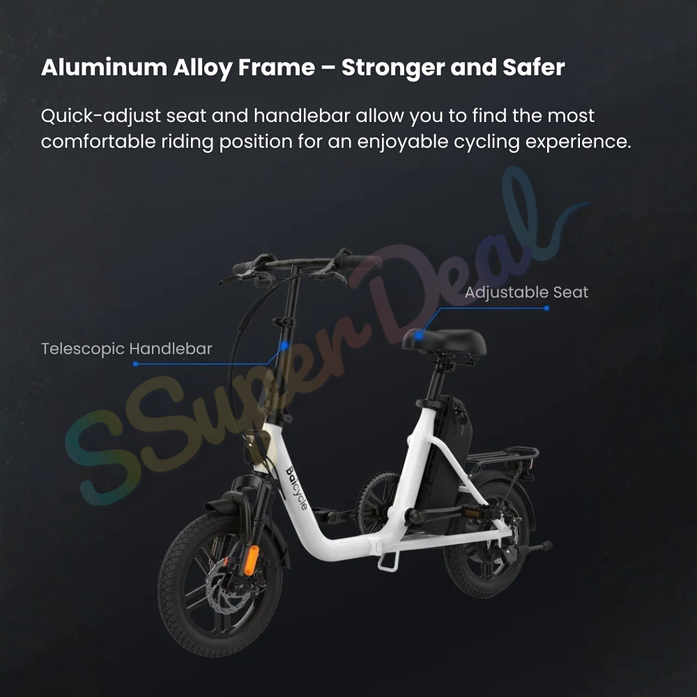 Baicycle U8 PRO Electric Bicycle - Image 3