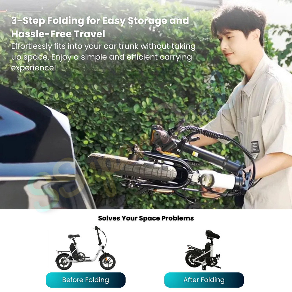 Baicycle U8 PRO Electric Bicycle - Image 4