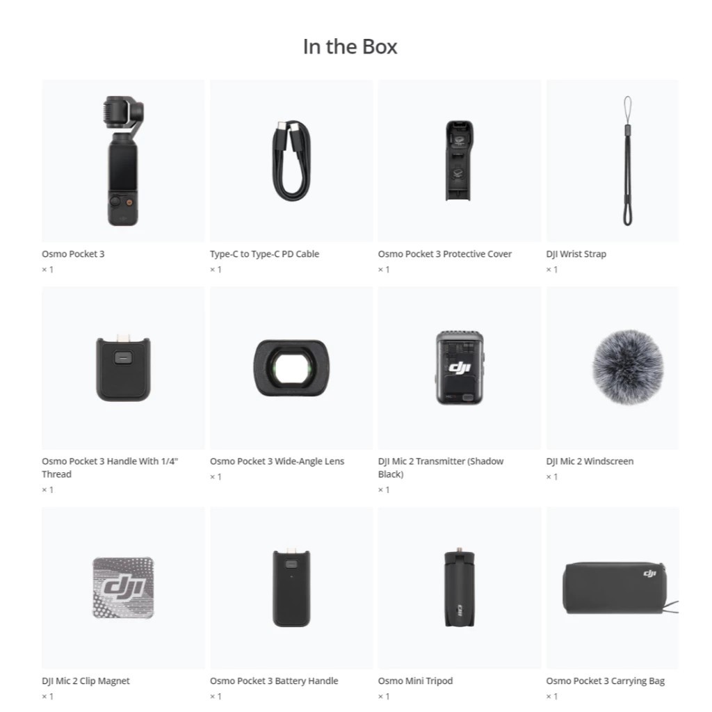 (Pre-order)DJI Osmo Pocket 3 Creator Combo - Image 9