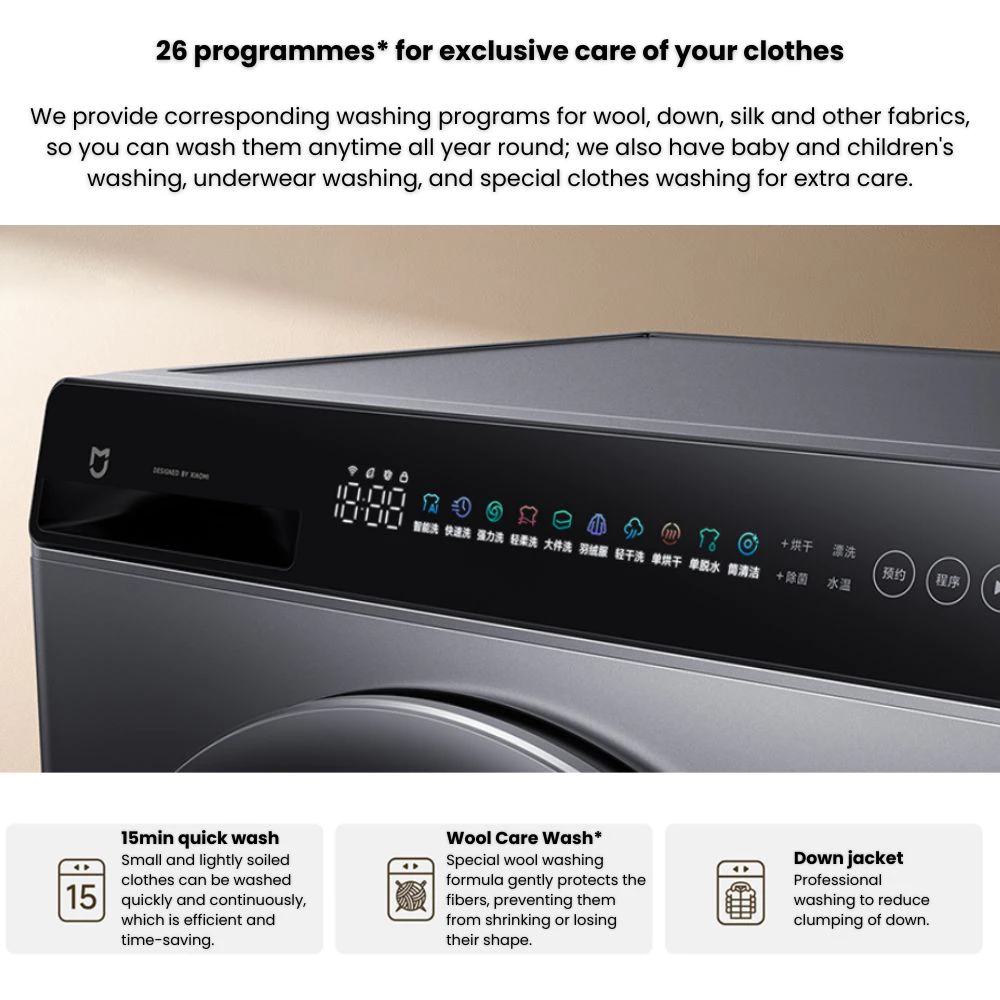 Xiaomi Smart Washing Machine Washer & Dryer 10kg - Image 7
